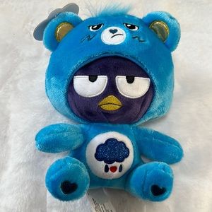 Badtz-Maru x Care Bears Plush Grumpy Bear New